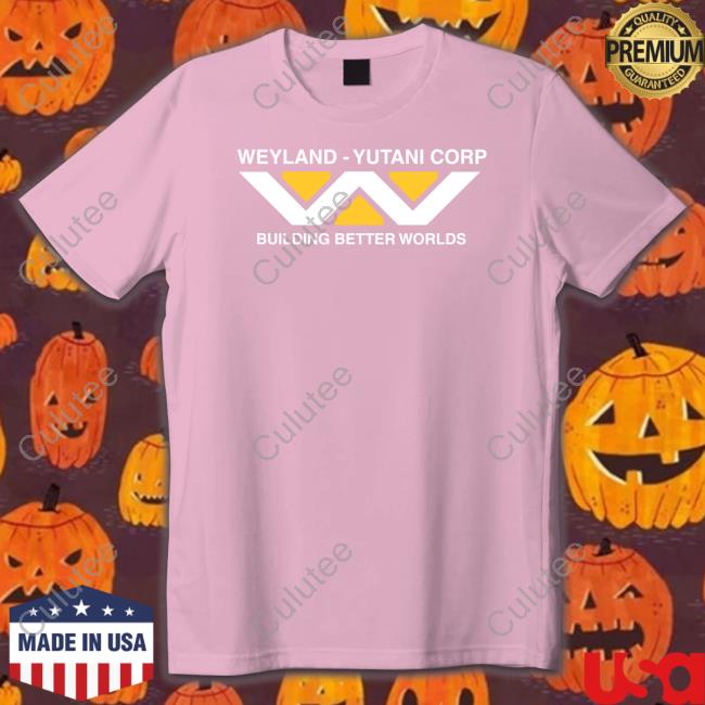 Official Weyland Yutani Corp Building Better Worlds Long Sleeve Tee Official Weyland Yutani Corp Building Better Worlds Long Sleeve Tee