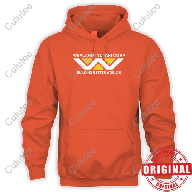 Official Weyland Yutani Corp Building Better Worlds Long Sleeve Tee Official Weyland Yutani Corp Building Better Worlds Long Sleeve Tee