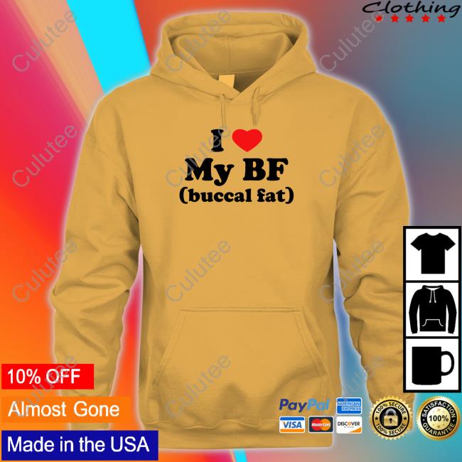 I Love My Bf (Buccal Fat) Hoodie Thegoodshirts Merch I Love My Bf (Buccal Fat) Hoodie Thegoodshirts Merch