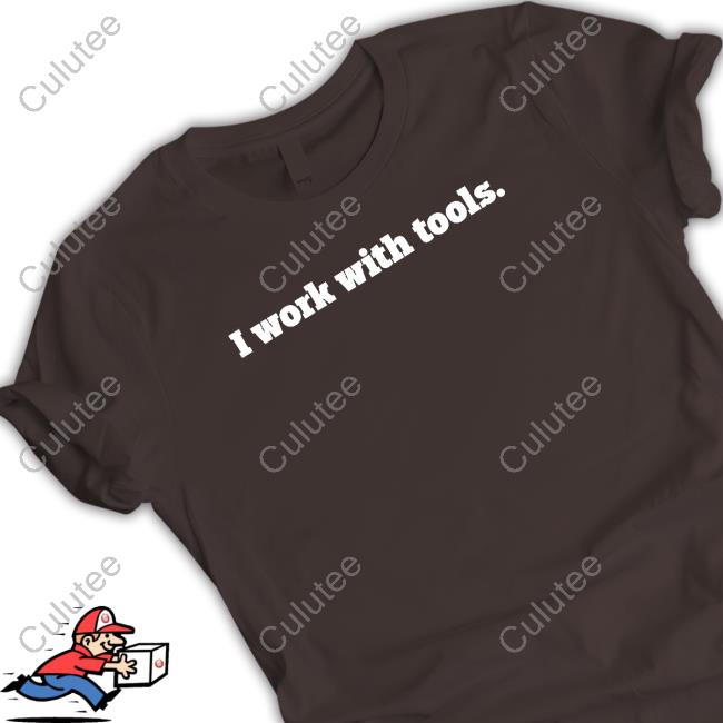 You Betcha Merch I Work With Tools Crewneck Sweatshirt Ohhyoubetcha