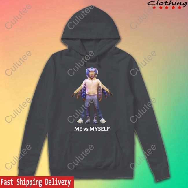 Me Vs Myself Long Sleeved T Shirt Me Vs Myself Long Sleeved T Shirt