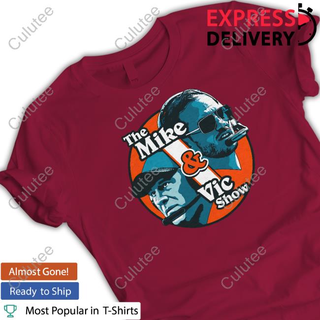 Official Vibzmiami Merch The Mike & Vic Show Tee Shirt Official Vibzmiami Merch The Mike & Vic Show Tee Shirt