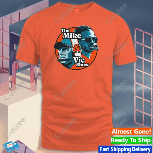 Official Vibzmiami Merch The Mike & Vic Show Tee Shirt Official Vibzmiami Merch The Mike & Vic Show Tee Shirt