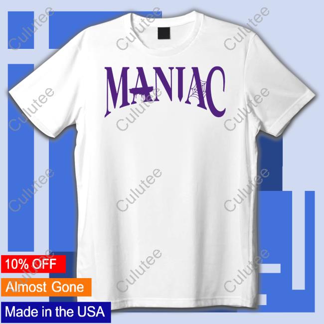 Official Maniac Tour Tee Official Maniac Tour Tee