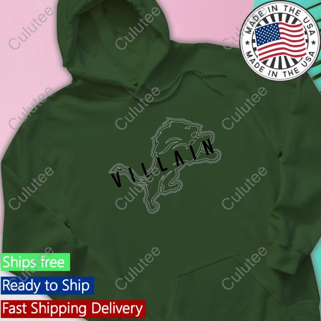 Brad Holmes Villain Detroit Lions Hoodie Brad Holmes Villain Detroit Lions Hoodie