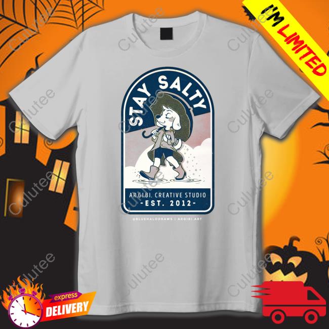 Stay Salty Argibi Creative Studio Tee Shirt Mcfc2023 Stay Salty Argibi Creative Studio Tee Shirt Mcfc2023