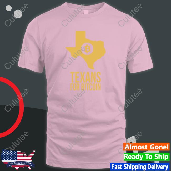 Official Texans For Bitcoin T-Shirt Official Texans For Bitcoin T-Shirt