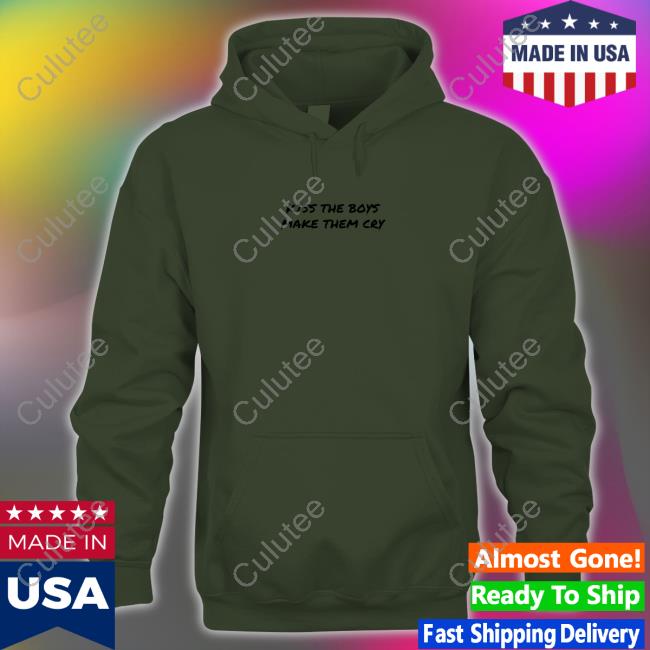 Sydney Sweeney Kiss The Boy And Make Them Cry Hoodie Sydney Sweeney Kiss The Boy And Make Them Cry Hoodie