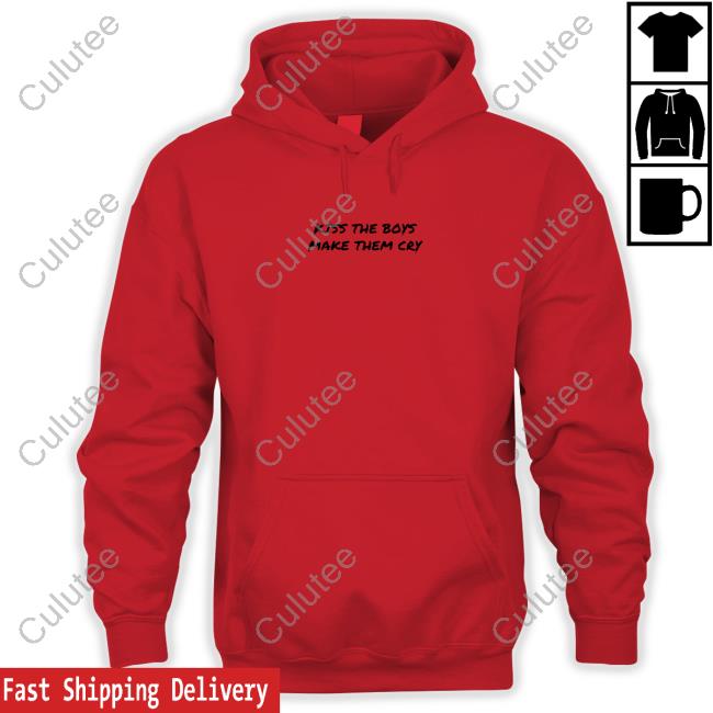 Sydney Sweeney Kiss The Boy And Make Them Cry Hoodie Sydney Sweeney Kiss The Boy And Make Them Cry Hoodie