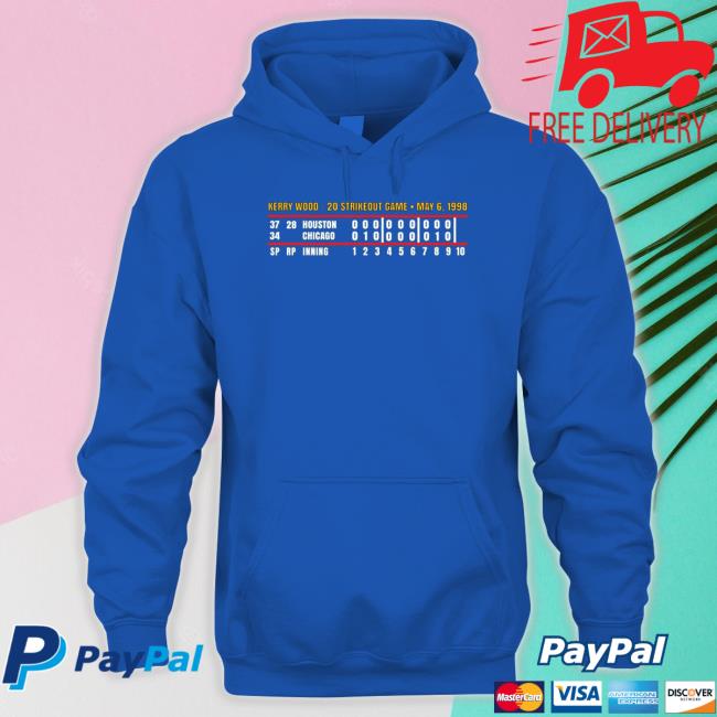 Official Obvious Shirts The Kerry Wood Game Scoreboard Shirt Official Obvious Shirts The Kerry Wood Game Scoreboard Shirt