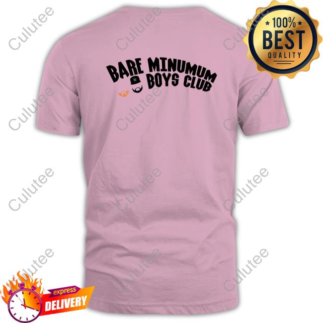 New Rory & Mal Merch Bare Minumum Boys Club Tee Shirt New Rory & Mal Merch Bare Minumum Boys Club Tee Shirt