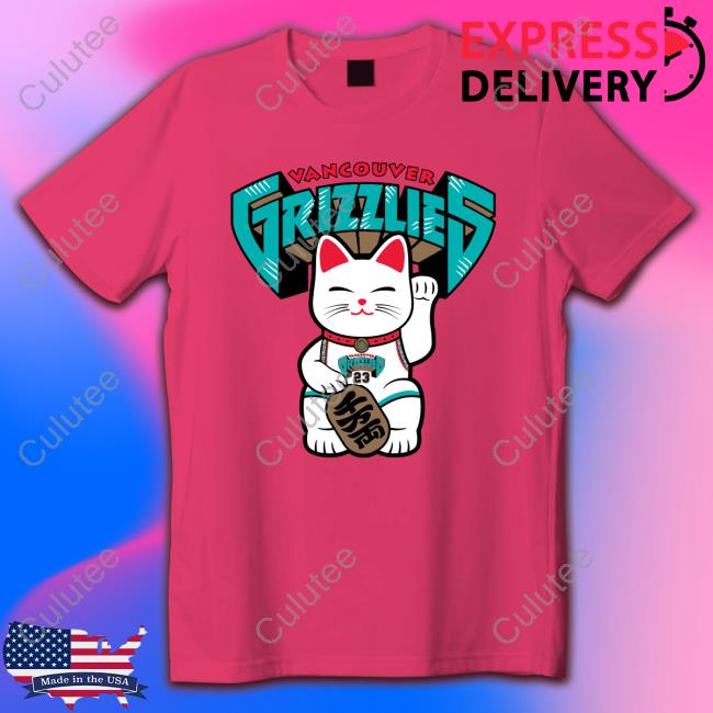 Official Lucky Grizz Capsule Collection Vancouver Grizzlies shirt
