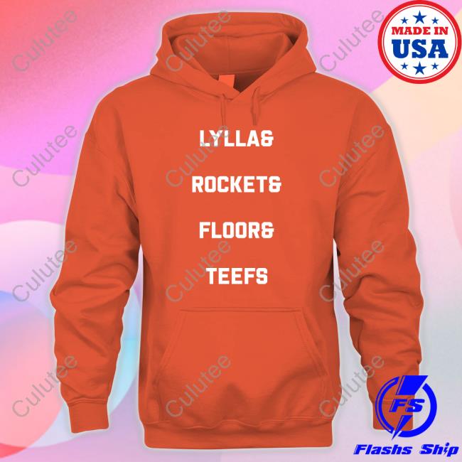 Official Lylla And Rocker And Floor And Teefs T-Shirt Official Lylla And Rocker And Floor And Teefs T-Shirt