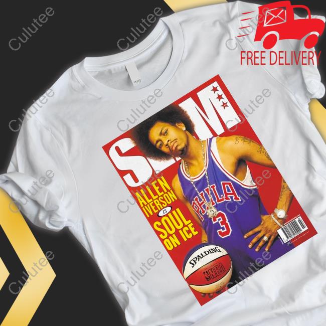 Official Slam Allen Iverson T-Shirt Official Slam Allen Iverson T-Shirt