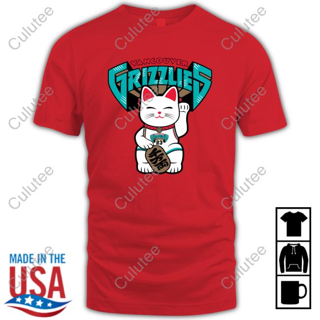 Official Lucky Grizz Capsule Collection Vancouver Grizzlies shirt
