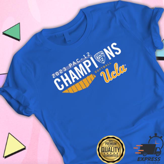 Official UCLA Bruins 2023 PAC-12 Softball Regular Season Champions T Shirt Official UCLA Bruins 2023 PAC-12 Softball Regular Season Champions T Shirt