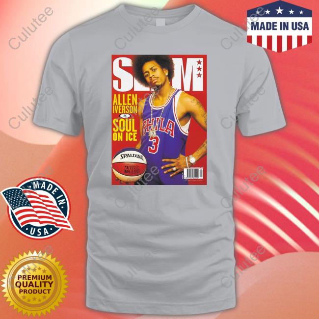 Official Slam Allen Iverson T-Shirt Official Slam Allen Iverson T-Shirt