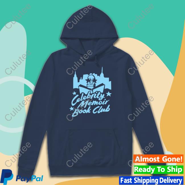 Official Celebrity Memoir Book Club Worm Hoodie Official Celebrity Memoir Book Club Worm Hoodie
