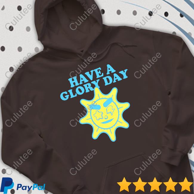 Official Glo Gang Worldwide Have A Glory Day Kids Hooded Sweatshirt Official Glo Gang Worldwide Have A Glory Day Kids Hooded Sweatshirt