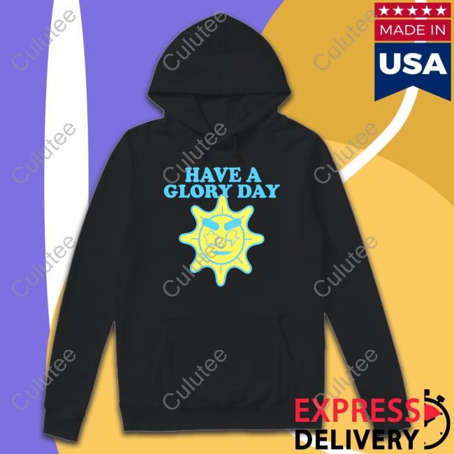 Official Glo Gang Worldwide Have A Glory Day Kids Hooded Sweatshirt Official Glo Gang Worldwide Have A Glory Day Kids Hooded Sweatshirt