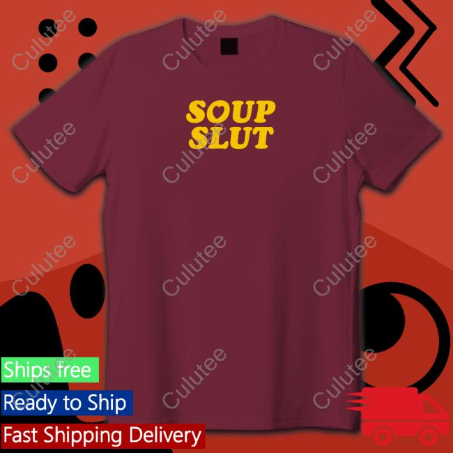 Yellow Soup Slut Royal Blue Shirts