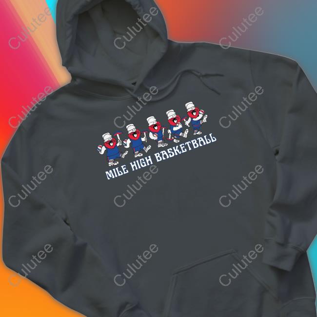 Barstool Sports Mile High Basketball T-Shirt Barstool Sports Mile High Basketball T-Shirt