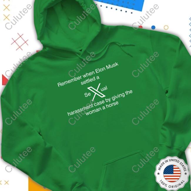 Remember When Elon Musk Settled A Sexual Harassment Case By Giving The Woman A Horse Tee Jesse Requiemarm Remember When Elon Musk Settled A Sexual Harassment Case By Giving The Woman A Horse Tee Jesse Requiemarm