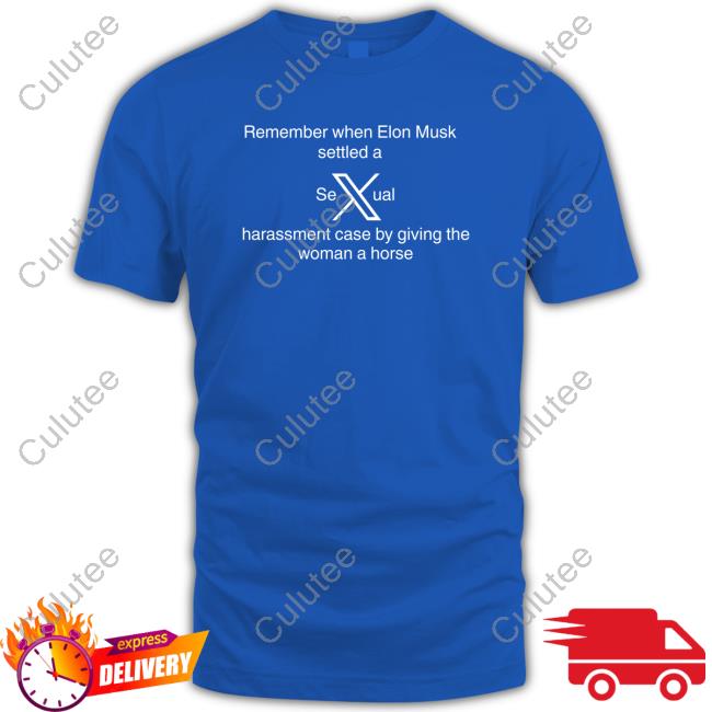 Remember When Elon Musk Settled A Sexual Harassment Case By Giving The Woman A Horse Tee Jesse Requiemarm Remember When Elon Musk Settled A Sexual Harassment Case By Giving The Woman A Horse Tee Jesse Requiemarm