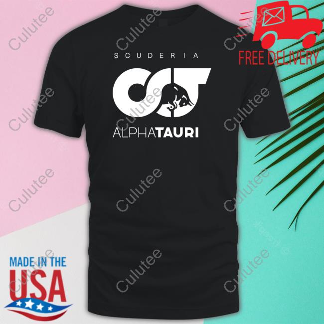 Official Scuderia Alphatauri Shirt Official Scuderia Alphatauri Shirt