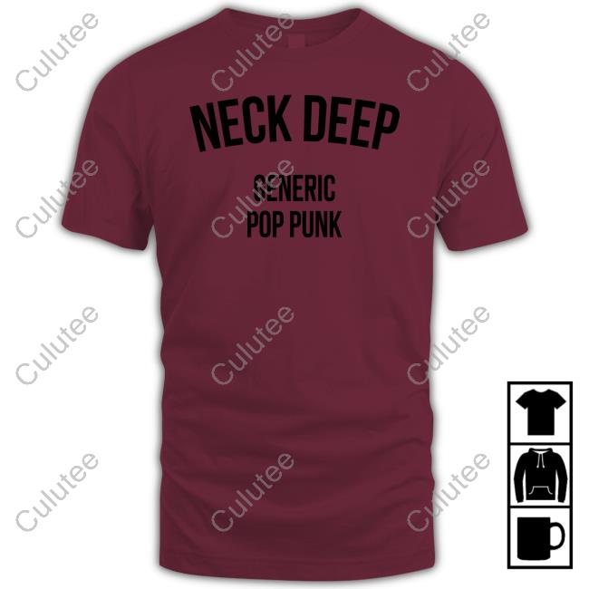 Neckdeepuk Merch Neck Deep Generic Pop Punk T Shirt Neckdeepuk Merch Neck Deep Generic Pop Punk T Shirt