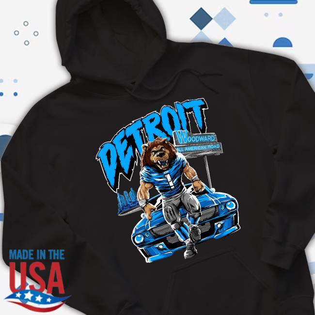 Detroi Woodward All American Road Long Sleeve T Shirt Detroi Woodward All American Road Long Sleeve T Shirt
