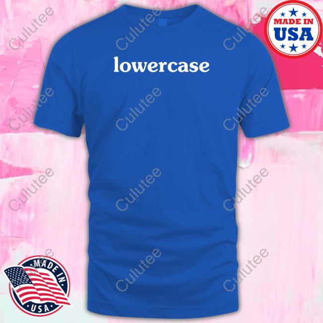 Daily Wire Merch Lowercase Tee Daily Wire Merch Lowercase Tee