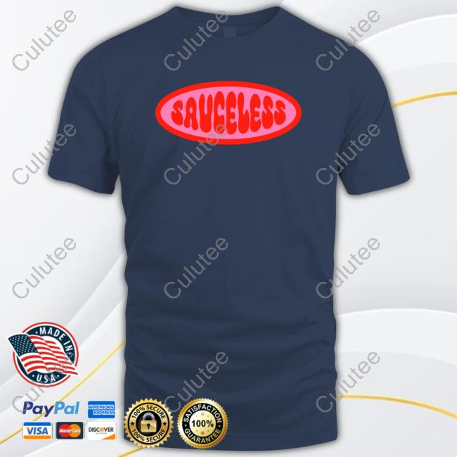 Official Sauceless White T Shirt Official Sauceless White T Shirt