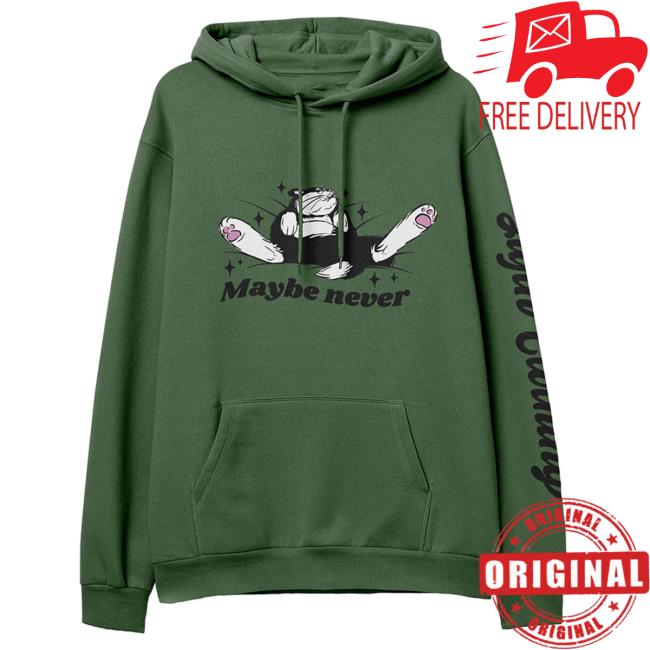 Yujin Clothing Maybe Never Crewneck Green
