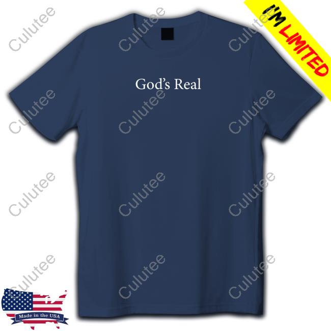 Jim Kelly Wearing God's Real Tee Shirt Jim Kelly Wearing God's Real Tee Shirt
