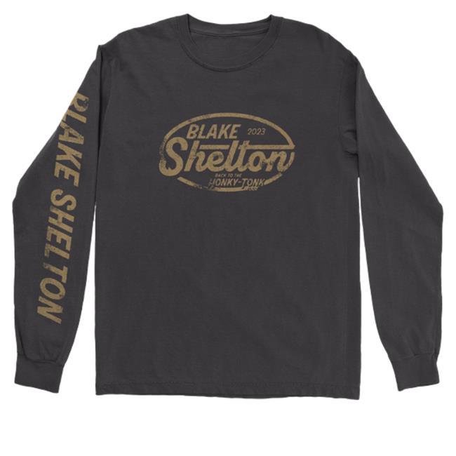 Official Blake Shelton Merch Back To The Honky Tonk Pullover Hoodie Official Blake Shelton Merch Back To The Honky Tonk Pullover Hoodie