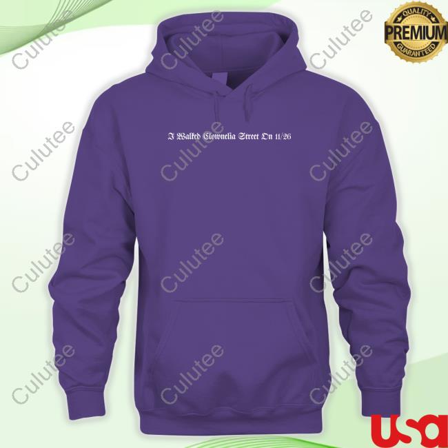 Official Sam Taylor’S Version Taylor Swift I Walked Clownelia Street On 11/26 Shirt Official Sam Taylor’S Version Taylor Swift I Walked Clownelia Street On 11/26 Shirt