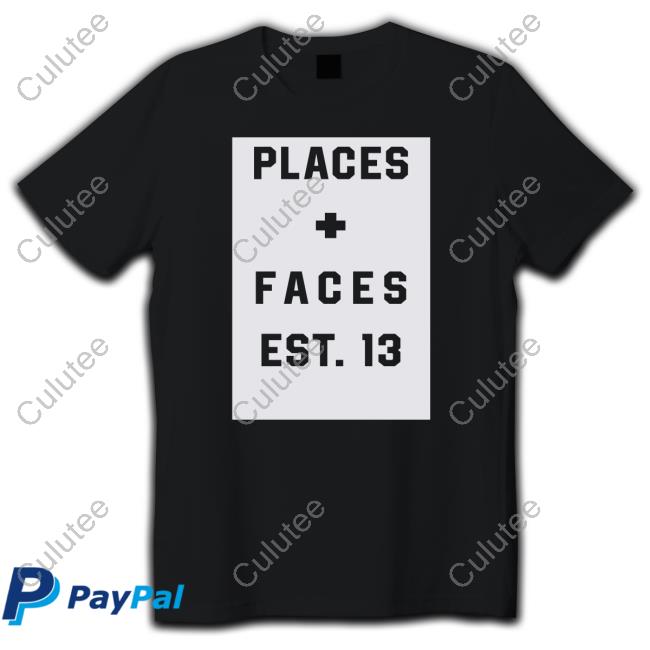 Official Places + Faces Tee Shirt Official Places + Faces Tee Shirt