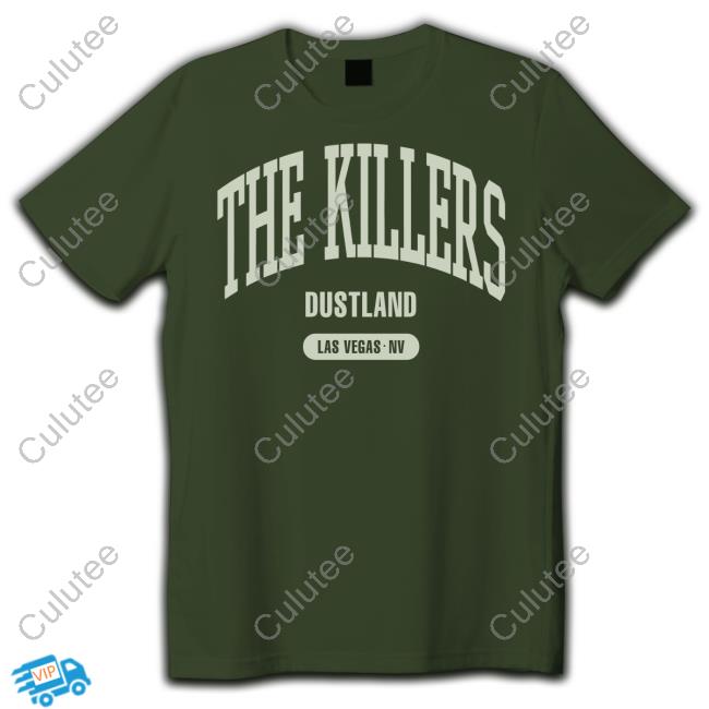 Official The Killers Merch Dustland Las Vegas Nv Hoodie Official The Killers Merch Dustland Las Vegas Nv Hoodie