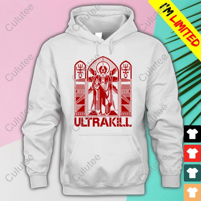 Official Keygen Church Ultrakill Hoodie Official Keygen Church Ultrakill Hoodie