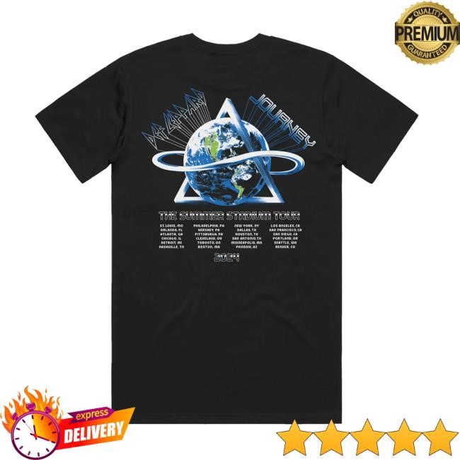 2024 Summer Stadium Event Short Sleeve Shirt – Journey Music