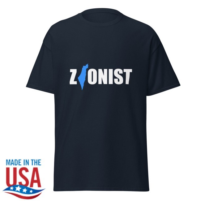 Zionist Map Of Israel Shirt