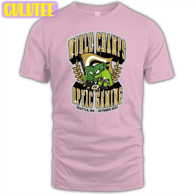 Hcs World Champions Crewneck Sweatshirt Opticgaming World Champs Optic Gaming Seattle Wa October 2022