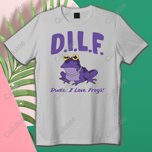 Dude I Love Frogs Tee Dude I Love Frogs Hooded Sweatshirt
