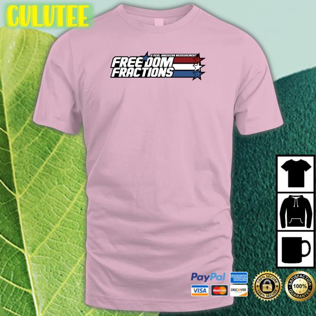Freedom Fractions Tank The Fat Electrician Merch A Real American Measurement Freedom Fractions Hooded Sweatshirt