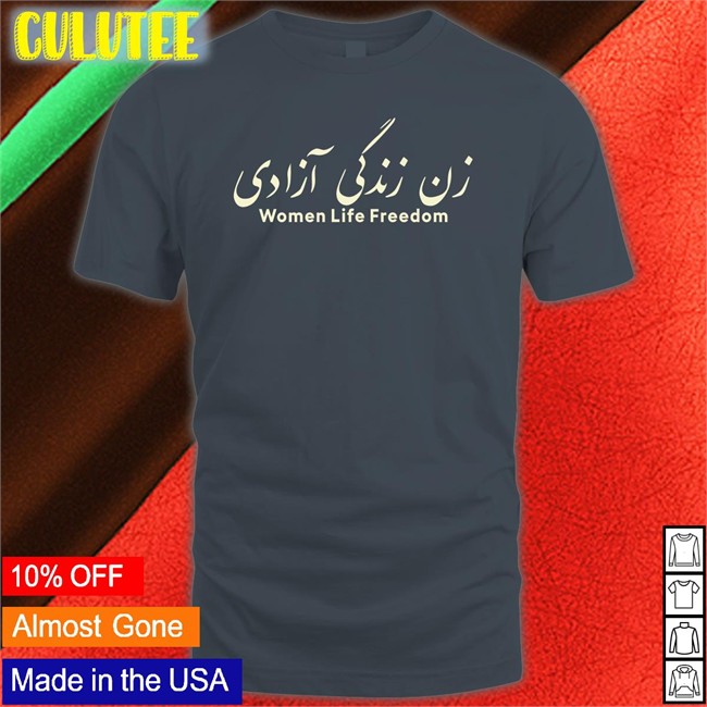 Wesam Badr Women Life Freedom Hooded Sweatshirt Women Life Freedom Long Sleeve Tee Wesam Badr