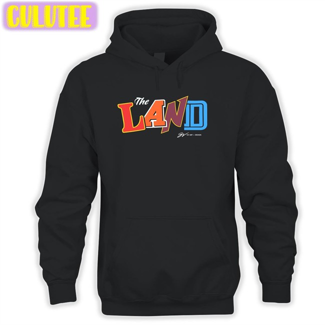 Gv Art + Apparel Shop Cleveland Basketball All Eras The Land Hoodies GVartwork