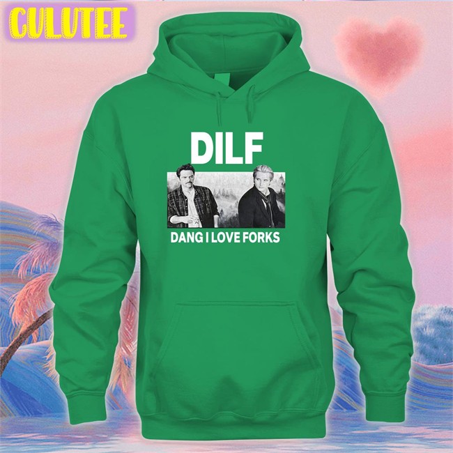 Dilf Dang I Love Forks Shirt ShopSoupAndSun Dilf Dang I Love Forks Tee Shop Soup And Sun Merch Kriestwan