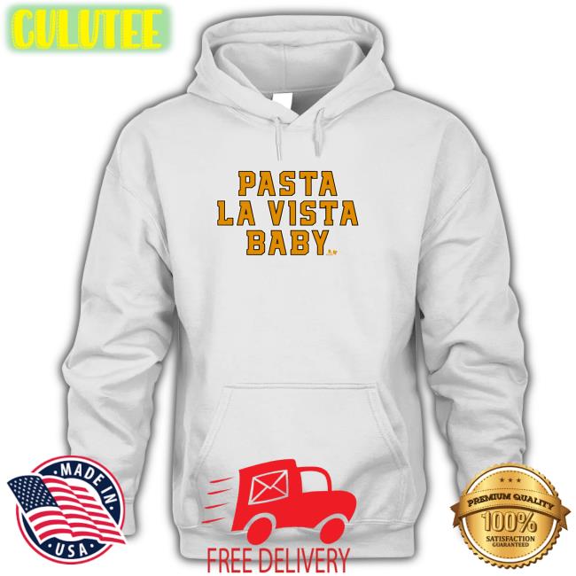 Pasta La Vista Baby Shirt Black Pasta La Vista Baby Tee