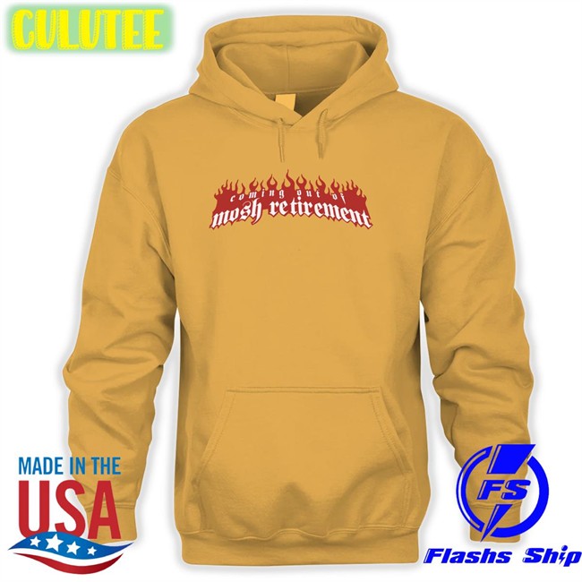 Stanley Sievers Coming Out Of Mosh Retirement T Shirts Coming Out Of Mosh Retirement Tee Stanley Sievers